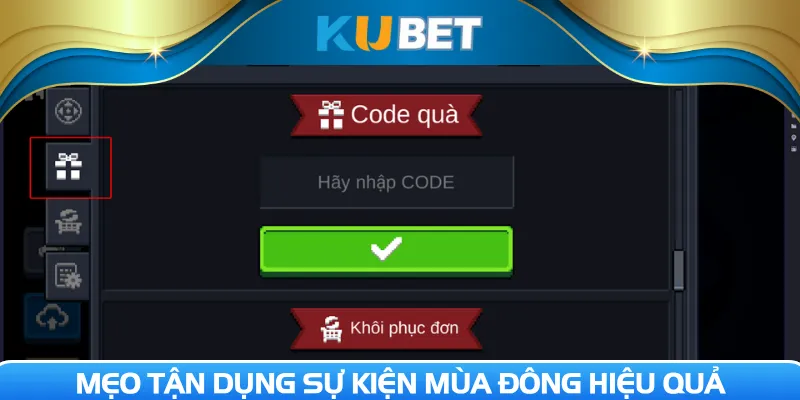 Mẹo tận dụng sự kiện mùa đông hiệu quả